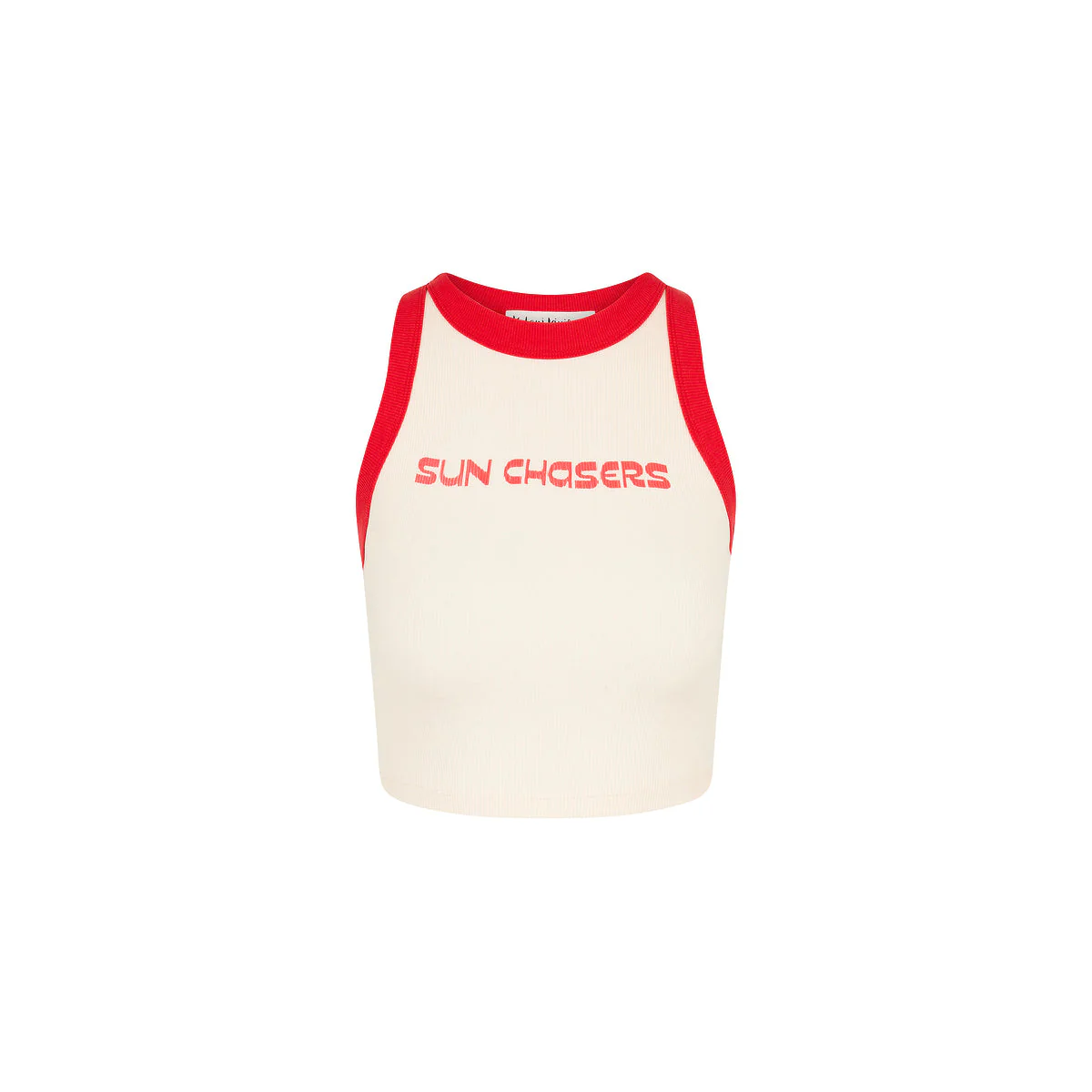 Bind Crop Tank Top - Samba Berry