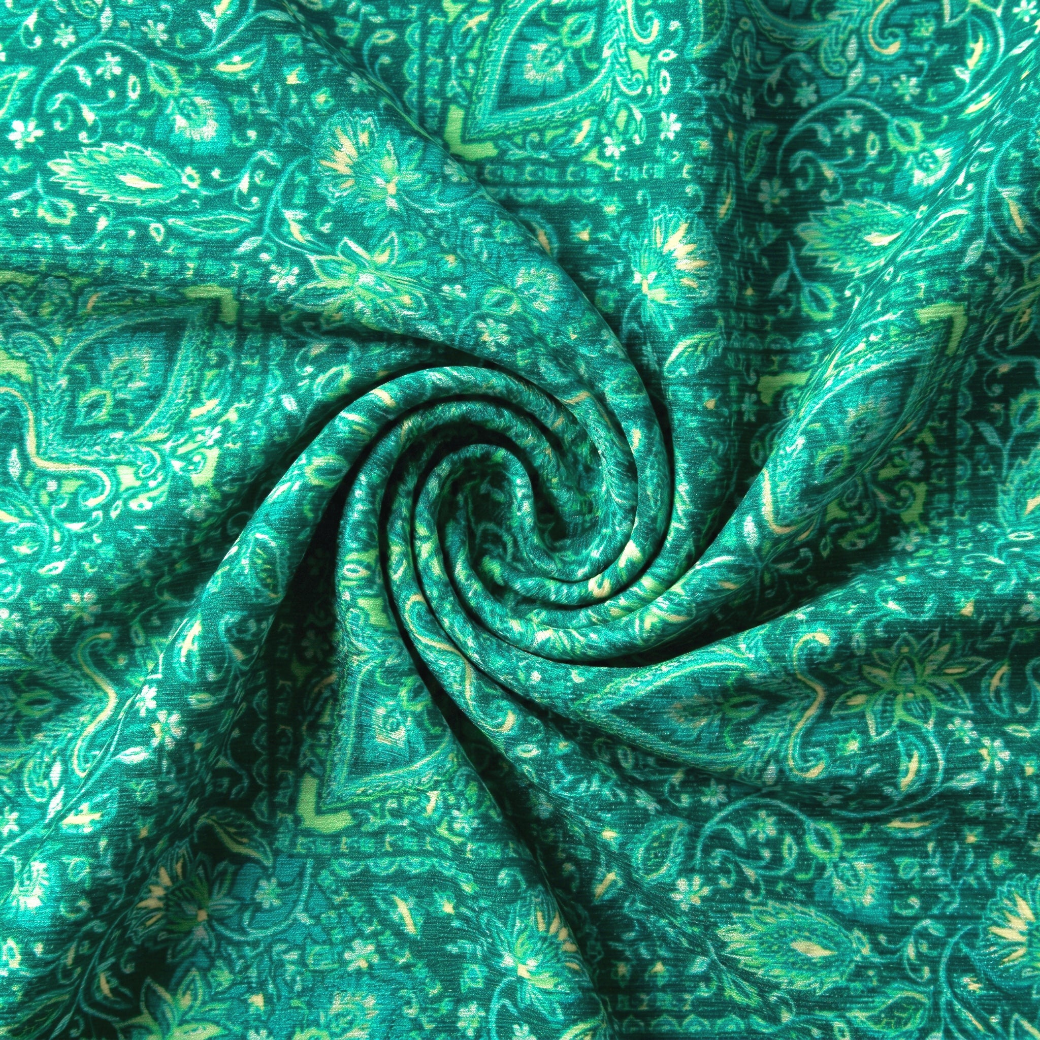 Crochet Halter Bikini Top - Emerald Aura - Image 7
