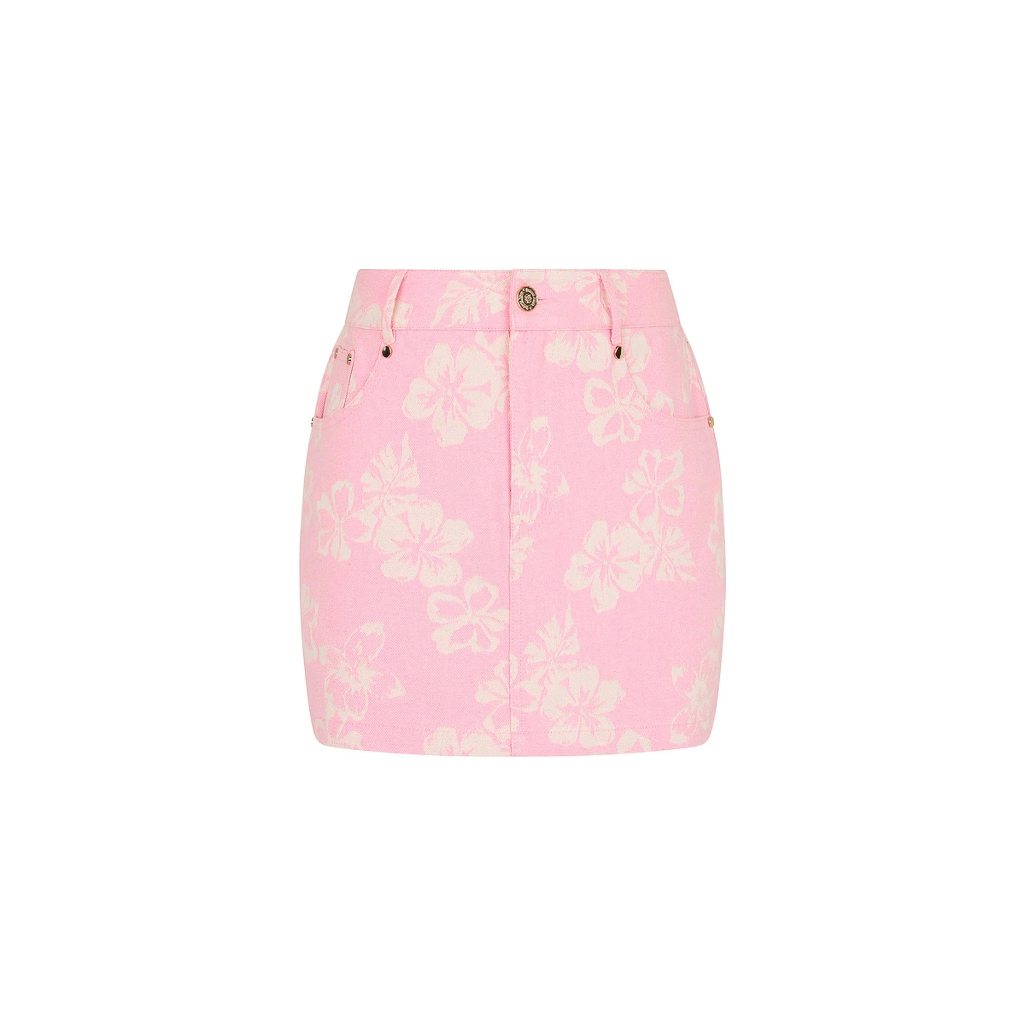Denim Mini Skirt - Pixie Denim