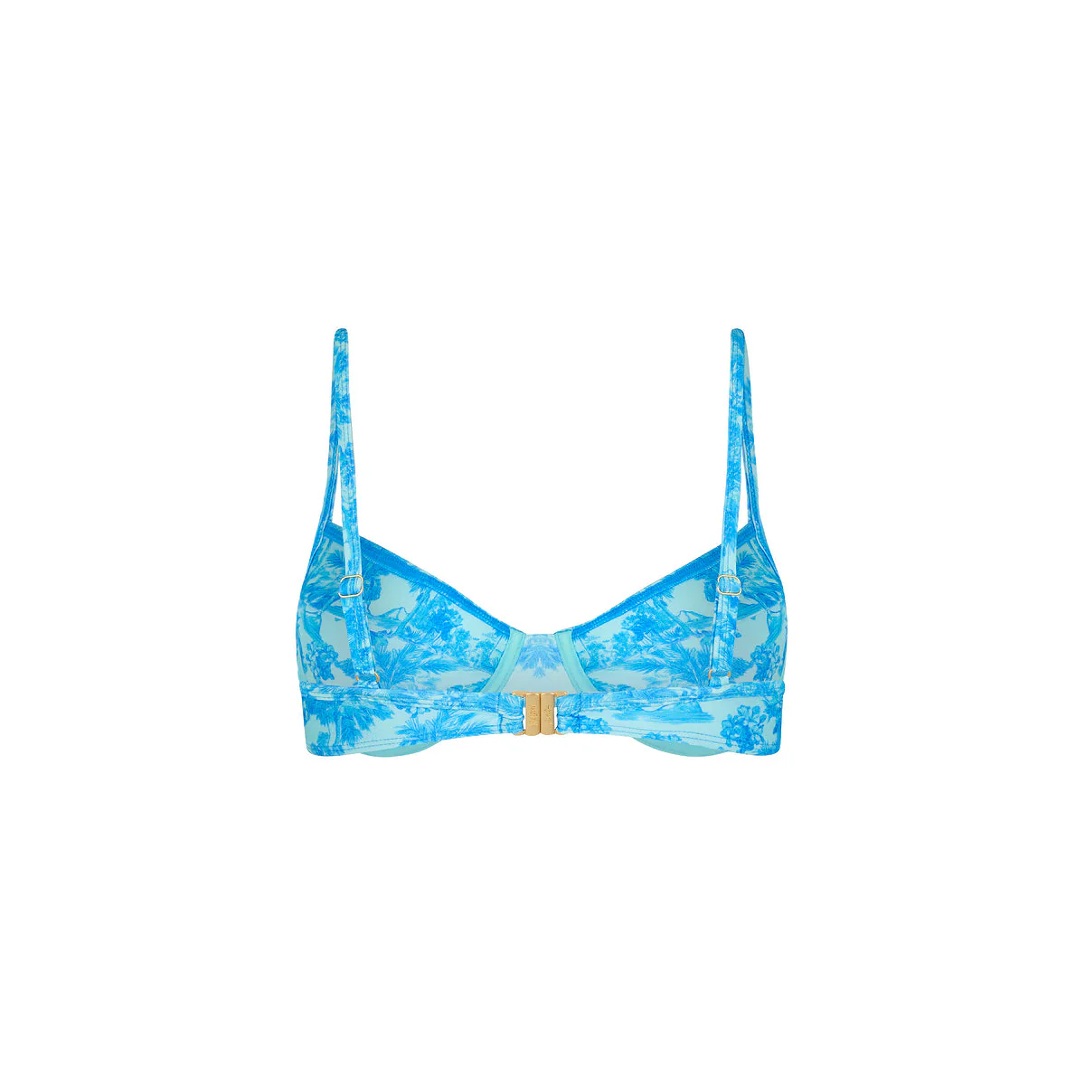 Ditzy Underwire Bra Bikini Top - Ocean Paradise - Image 8