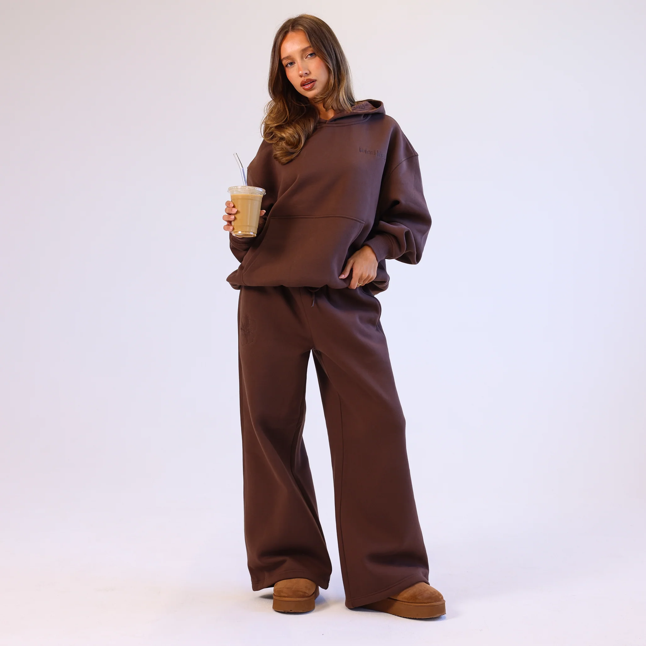 Embroidered Track Pants - Coco - Image 2