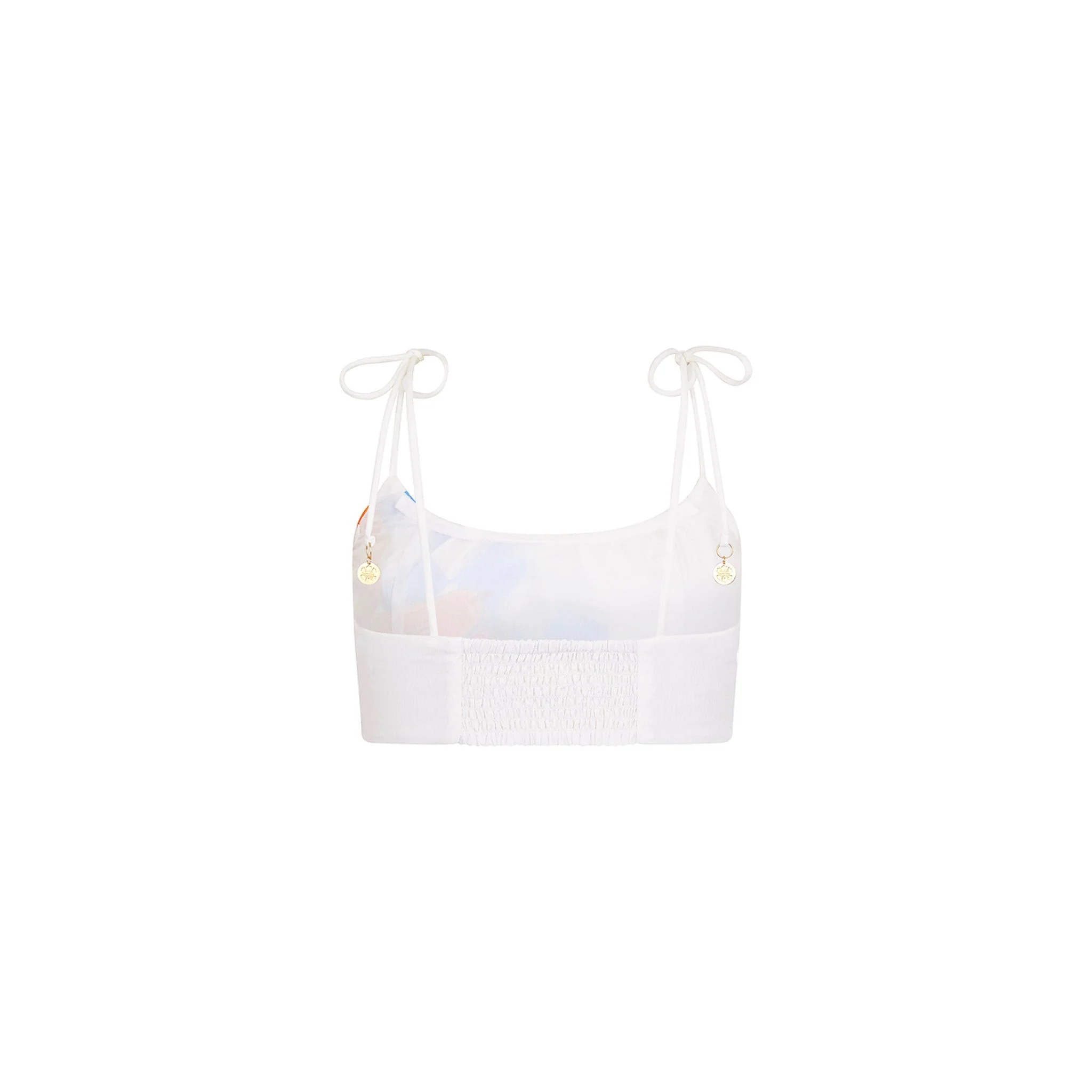 Gathered Tie Strap Crop - Suncatcher - Image 12