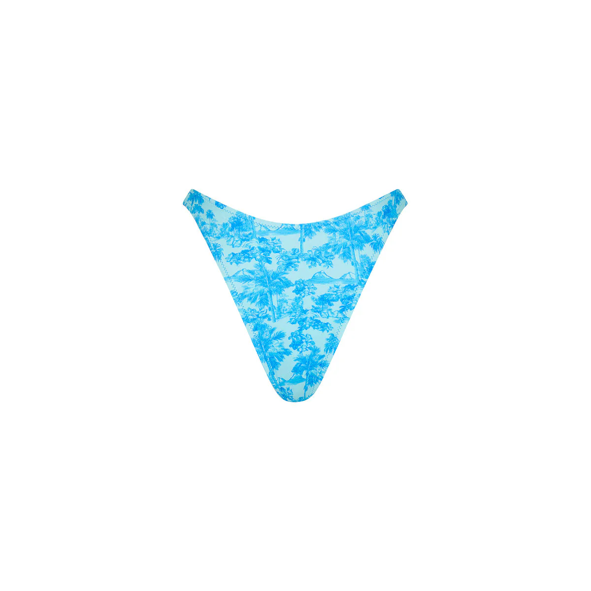 High Leg Vintage Bikini Bottom - Ocean Paradise - Image 10