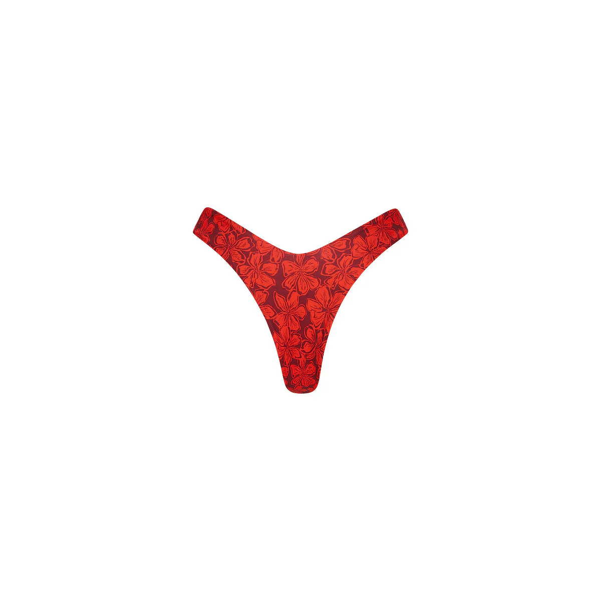 Y Cheeky Bikini Bottom - Sassy Sangria - Image 10